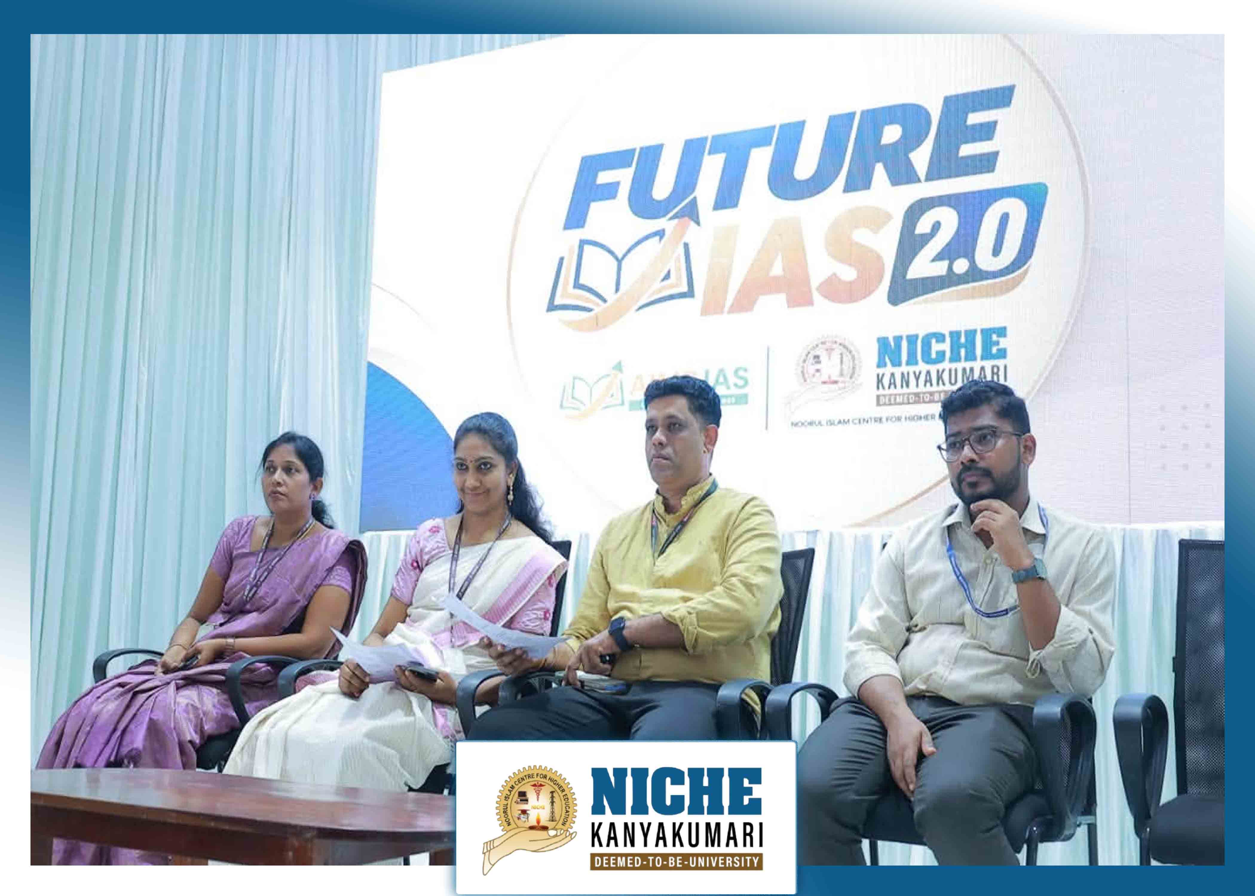 Future IAS 2.0 - Orientation Session for School Students Held at Noorul Islam Centre for Higher Education