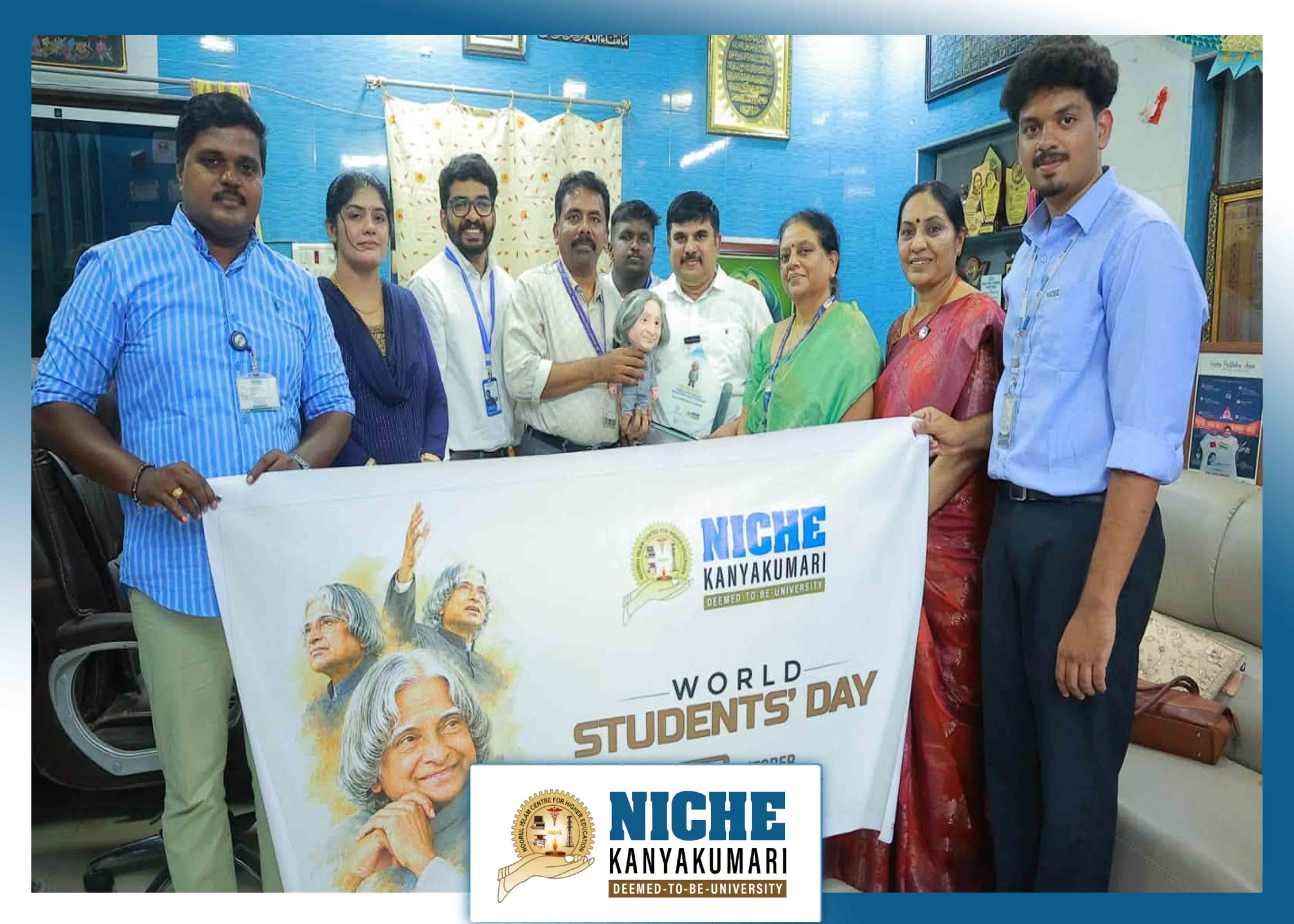 History in the Making at NICHE Kanyakumari - Introducing Kalam Spark, The World's Smallest Animatronic Study Companion
